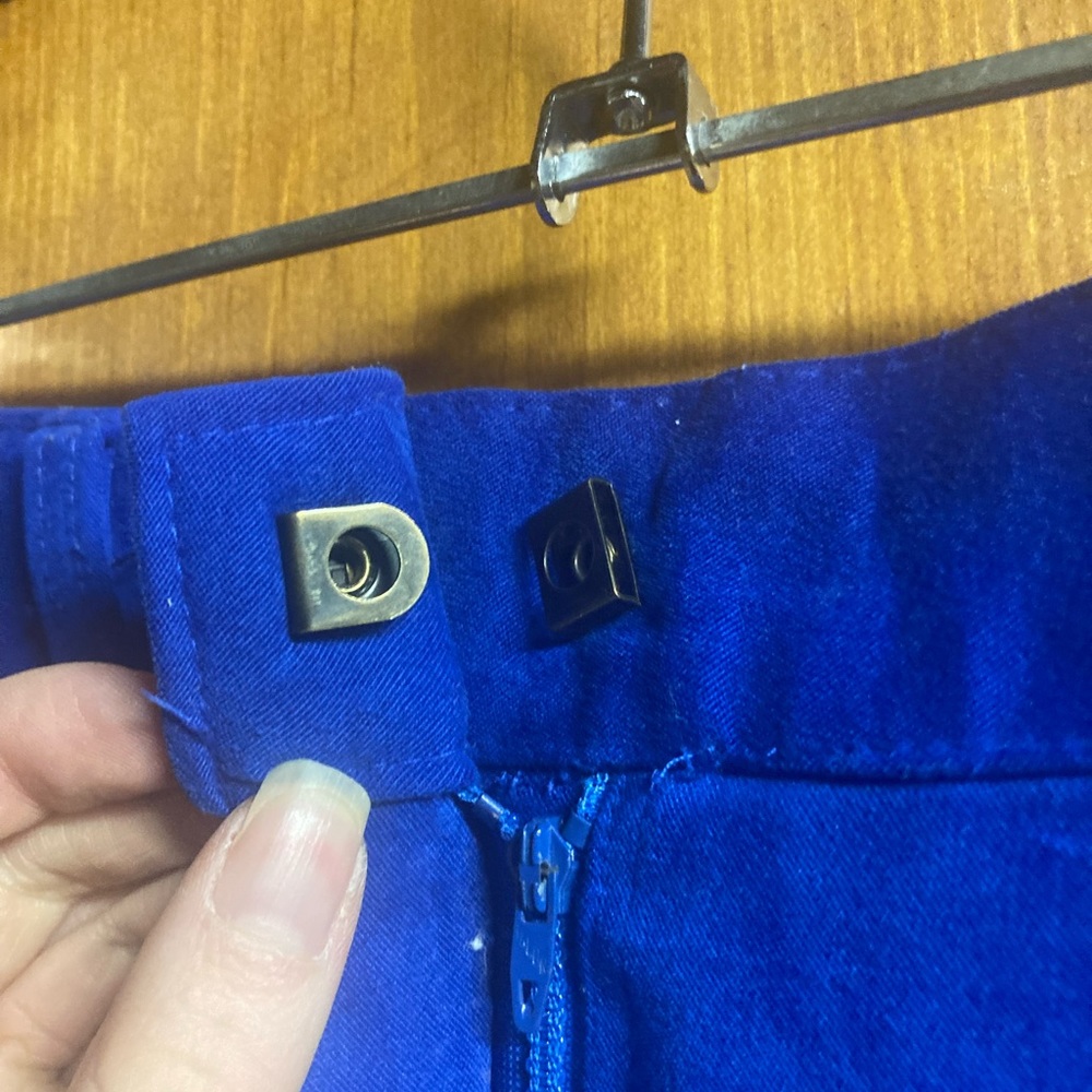 Blue Suede Pants - Picture 3 of 7